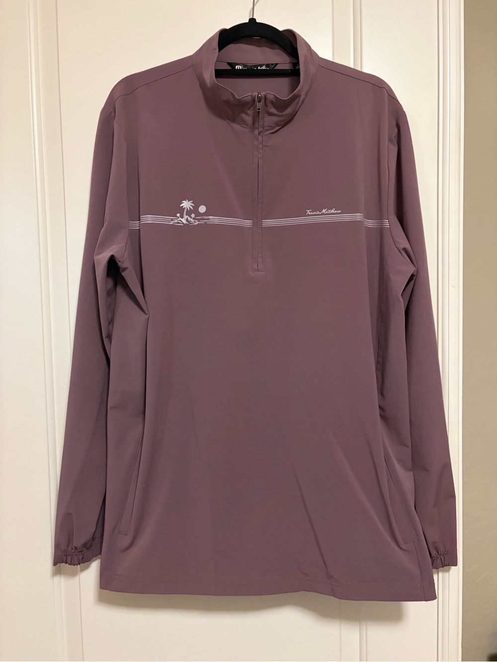 ⛳️🎾Travis Mathew L/S Quarter-Zip Sun Rain Wind Activewear Jacket 🎾⛳️